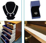 Velvet Flock Liner Jewelry Drawer Paper DIY Peel Sticker Decor