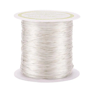 Copper Beading Wire Cords 0.3-0.8mm for Jewelry Making DIY Bracelet Necklace F60