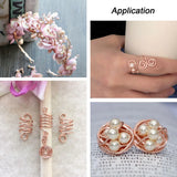 Copper Beading Wire Cords 0.3-0.8mm for Jewelry Making DIY Bracelet Necklace F60