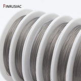 Steel Wire Tiger Tail Beading Wire 0.25/0.3/0.45mm Jewelry Making Finding