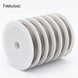 Steel Wire Tiger Tail Beading Wire 0.25/0.3/0.45mm Jewelry Making Finding