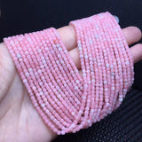 Pink Opal Cube Loose Beads for DIY Jewelry Making