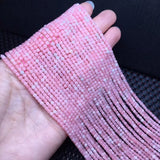 Pink Opal Cube Loose Beads for DIY Jewelry Making