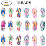Clay Flip Flop Charms Pendant for Jewelry Making