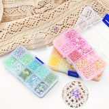 DIY Jewelry Making Seed Beads Sequins Pearl Materials - 12 Colors
