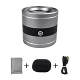 10X Full Metal HD Magnifying Glass USB Charging Lens Loupe Magnifier
