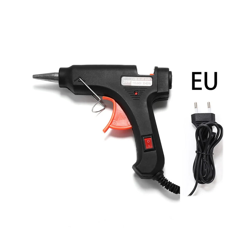 20W Mini Hot Glue Gun for DIY Jewelry Making Crafts