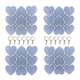 26 Letters Love Heart & 9 Numbers Silicone Mould Set