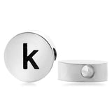 26pcs A-Z Letter Beads Initial Name Charms For Bracelet Making