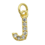 26pcs A-Z Letter Charms Initial CZ Pendants for DIY Necklace Bracelet