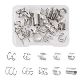 304 Stainless Steel Ear Cuff Wrap Earring Clip On for Men Women