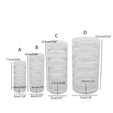 5-Layer Stackable Bead Containers Clear Storage Box