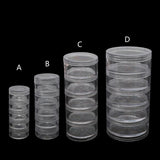 5-Layer Stackable Bead Containers Clear Storage Box
