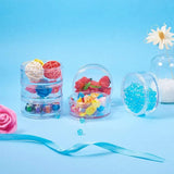 5 Layer Cylinder Stackable Bead Containers Plastic Storage Jar Box