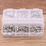 Marine Life Charms Kit for Jewelry Making with Box