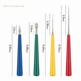 Bead Hole Enlarger Reamer Jewelry Tool Set Diamond Needle File Sets