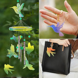 Bird Wind chimes Resin Mold DIY Epoxy Resin Mold UV Cyrstal Silicone Mold