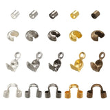 Brass Crimp Beads Set for Jewelry Making DIY