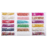 Glass Stones Crystal Epoxy Resin Filler DIY Nail Art Decorations
