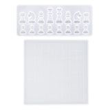 Chess Board Crystal Epoxy Resin Mold Silicone Mould DIY Crafts Making Tool