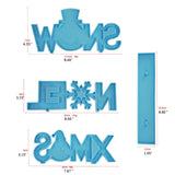 Xmas Decorations Silicone Mould DIY Crafts Casting Tool