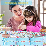 Polymer Clay Beads Kit For Bracelet Making with Pendant Accessories