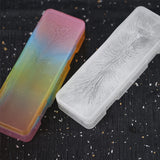 Clear Pen Box Silicone Mold DIY Epoxy Resin School Office Supplies