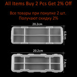 Clear Pen Box Silicone Mold DIY Epoxy Resin School Office Supplies