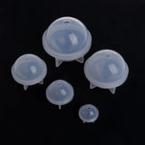 Clear Silicone Ball Mold Set for Resin Craft DIY Jewelry Casting
