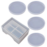 Silicone Coaster Epoxy Resin Mold Cup Mat DIY Crafts Jewelry Ornaments