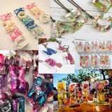 Crystal Epoxy Resin Mold Alphabet Letter Number Casting Silicone Mould MXME