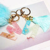 Alphabet Number Pendants Silicone Mold for Keychain Jewelry Making