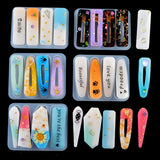 Resin Mold Hair Clip Barrette Silicone DIY Crafts