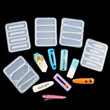 Resin Mold Hair Clip Barrette Silicone DIY Crafts