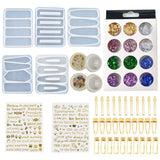 Resin Mold Hair Clip Barrette Silicone DIY Crafts