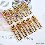 Crystal Epoxy Resin Mold Hair Clip Barrette Hairpin Casting Silicone Mould