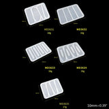 Epoxy Resin Mold Hair Clip Barrette Casting Silicone Mould
