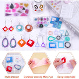 Crystal Epoxy Resin Mold Kit Jewelry Making DIY Crafts