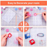 Crystal Epoxy Resin Mold Kit Jewelry Making DIY Crafts