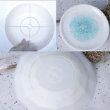 3-Layer Round Fruit Tray Resin Mold DIY Crafts