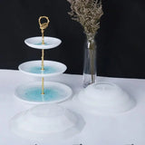 3-Layer Round Fruit Tray Resin Mold DIY Crafts