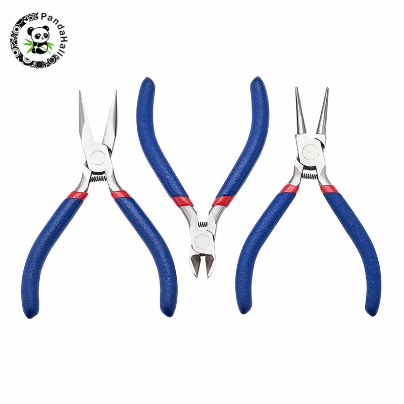 DIY 316 Stainless Steel Chain-Nose Pliers Jewelry Tools