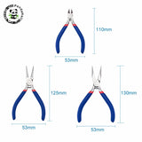 DIY 316 Stainless Steel Chain-Nose Pliers Jewelry Tools