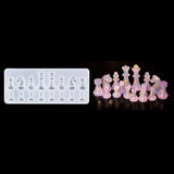 DIY Chess Board Epoxy Resin Mold Silicone Mould
