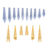 Silicone Pendant Jewelry Mold for DIY Crafts Making