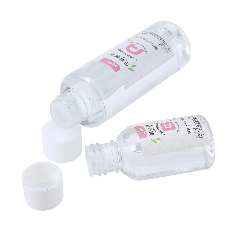 Clear Epoxy Resin Crystal Glue Set for Jewelry Making DIY Craft
