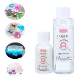 Clear Epoxy Resin Crystal Glue Set for Jewelry Making DIY Craft