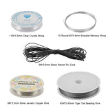 DIY Jewelry Making Kit with Jump Rings Clasps Pins Earring Hooks Bails and Tools