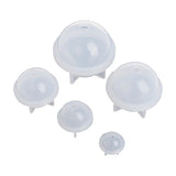 DIY Sphere Ball Silicone Mold for 3D Resin Craft Jewelry Making