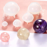 DIY Sphere Ball Silicone Mold for 3D Resin Craft Jewelry Making
